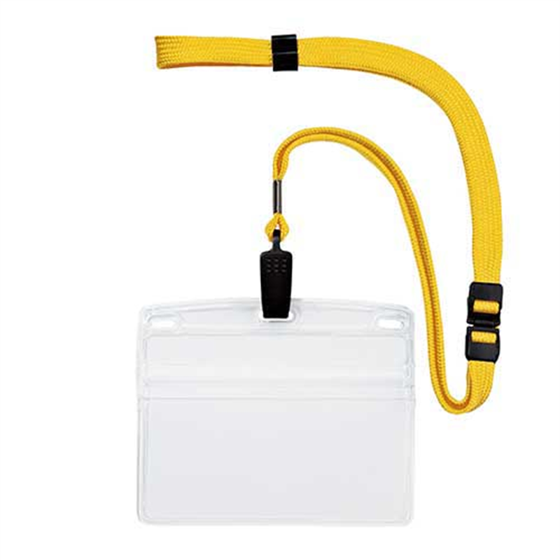 オープン工業 吊下げ名札 ソフト横特大 NL-21-YE 10枚 黄 1個（ご注文単位1個）【直送品】