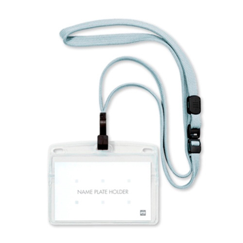 オープン工業 吊り下げ名札 フック式名刺 10枚 NL-22-CGY 1個（ご注文単位1個）【直送品】