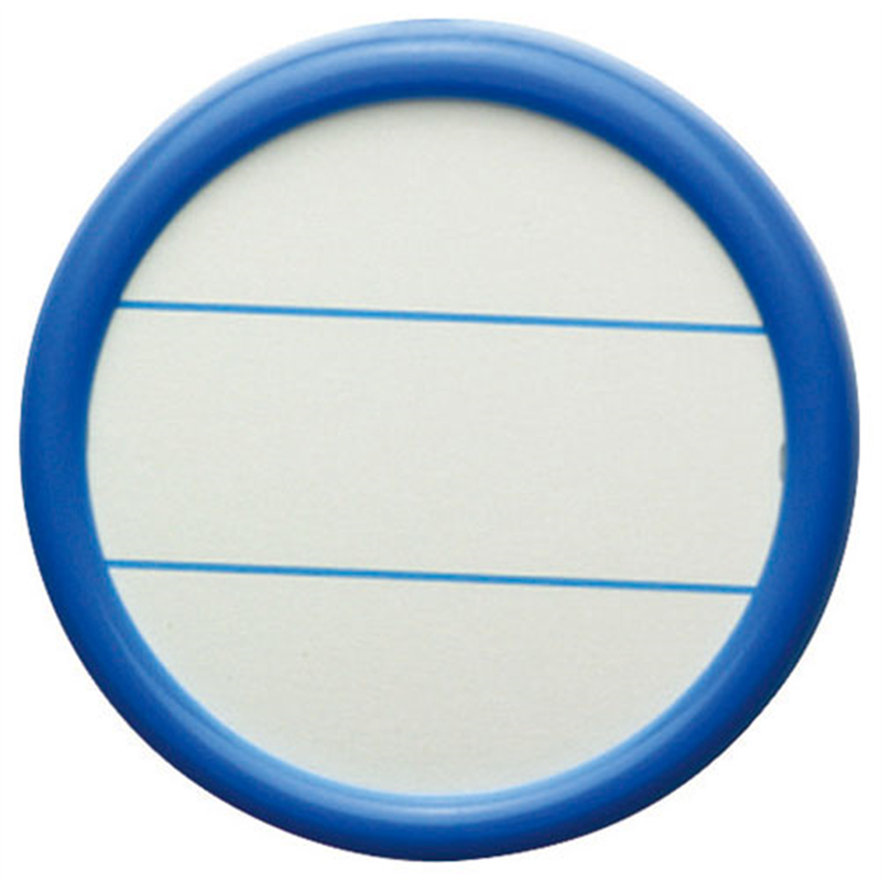 ソニック 丸型名札 NF-15-B 両用 大 青 1個（ご注文単位1個）【直送品】