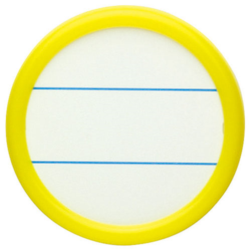 ソニック 丸型名札 NF-15-Y 両用 大 黄 1個（ご注文単位1個）【直送品】