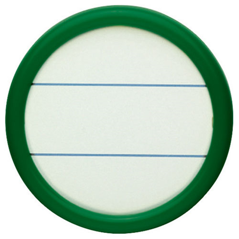 ソニック 丸型名札 NF-15-G 両用 大 緑 1個（ご注文単位1個）【直送品】