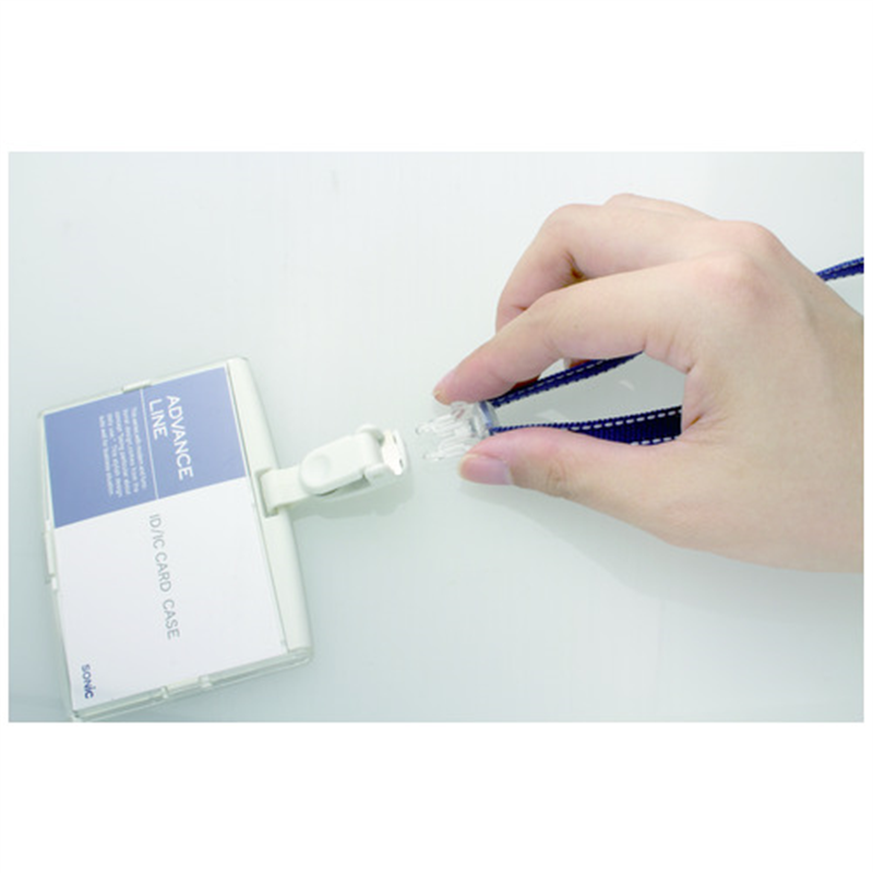 ソニック 吊下げ名札 ハード AL-842-P ピンク 1個(ご注文単位1個)【直送品】