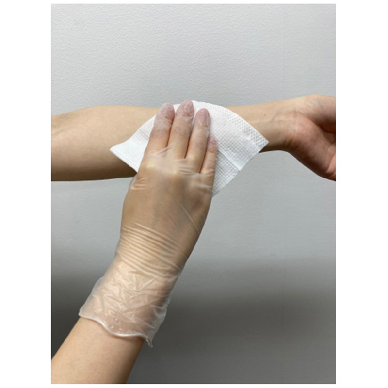 アトム ビニール極薄手袋(粉なし) 100枚入 M 1個(ご注文単位1個)【直送品】