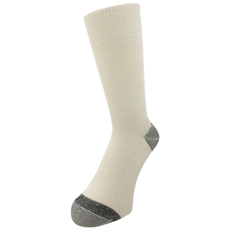 アトム 純綿靴下 BP2320 生成先丸 5足組 1個(ご注文単位1個)【直送品】