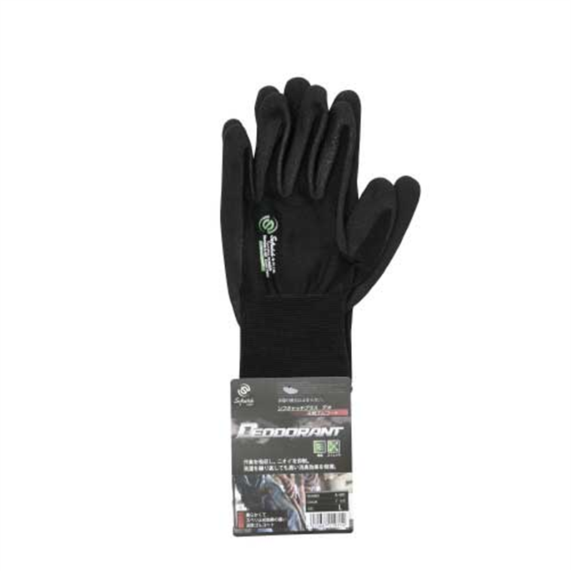 おたふく手袋 ソフキャッチプラス デオ 天然ゴムコート L 1個（ご注文単位1個）【直送品】
