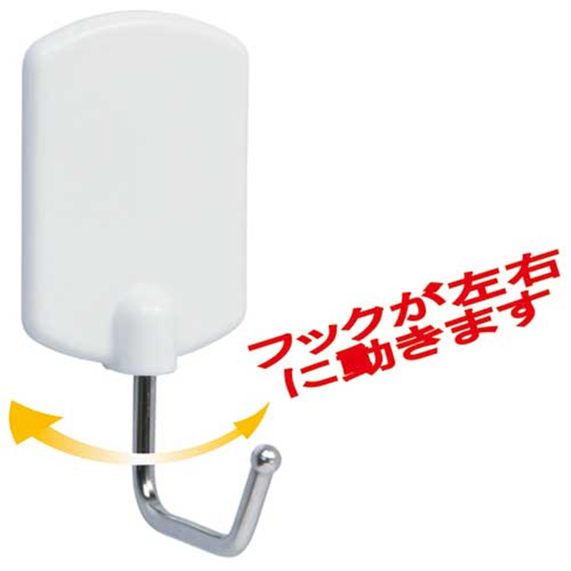 オート スーパーボンドフック OH?43Bシロ 1個(ご注文単位1個)【直送品】