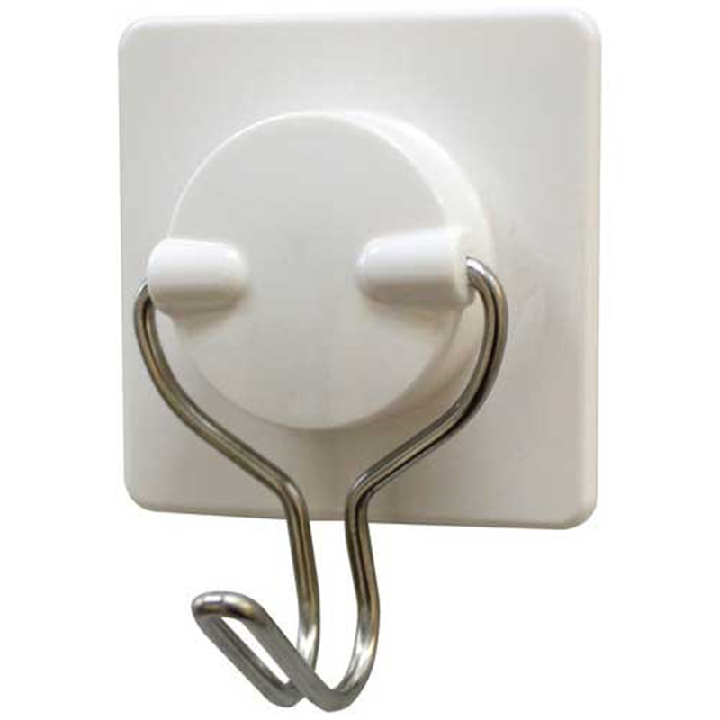 オート 粘着自在フック OH-7N 白 2個/箱(ご注文単位1箱)【直送品】