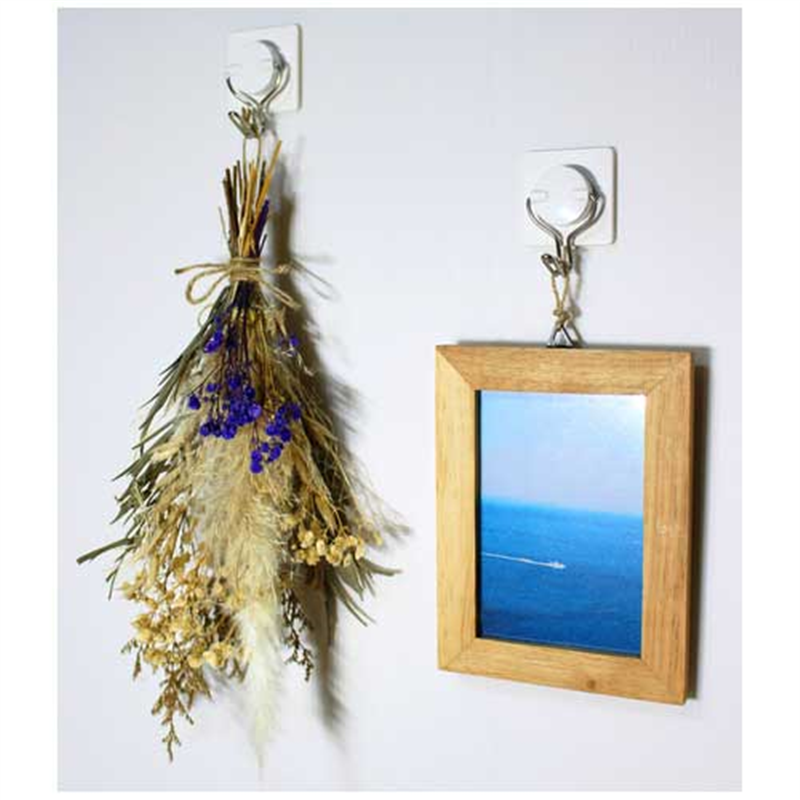 オート 粘着自在フック OH-7N 白 2個/箱(ご注文単位1箱)【直送品】