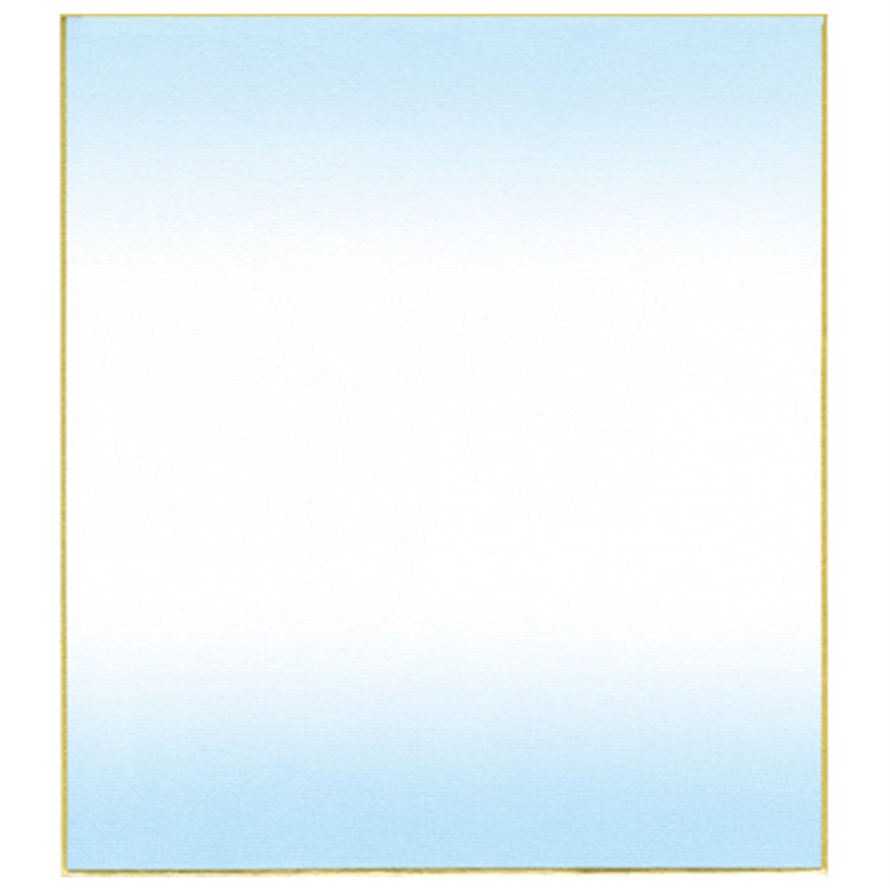 菅公工業 色紙ぼかし 画仙紙 水 ケ436 1個(ご注文単位1個)【直送品】