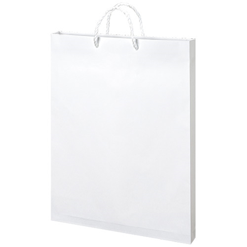 うずまき 額縁手提袋 ベ584 白 A3 10枚 1個(ご注文単位1個)【直送品】