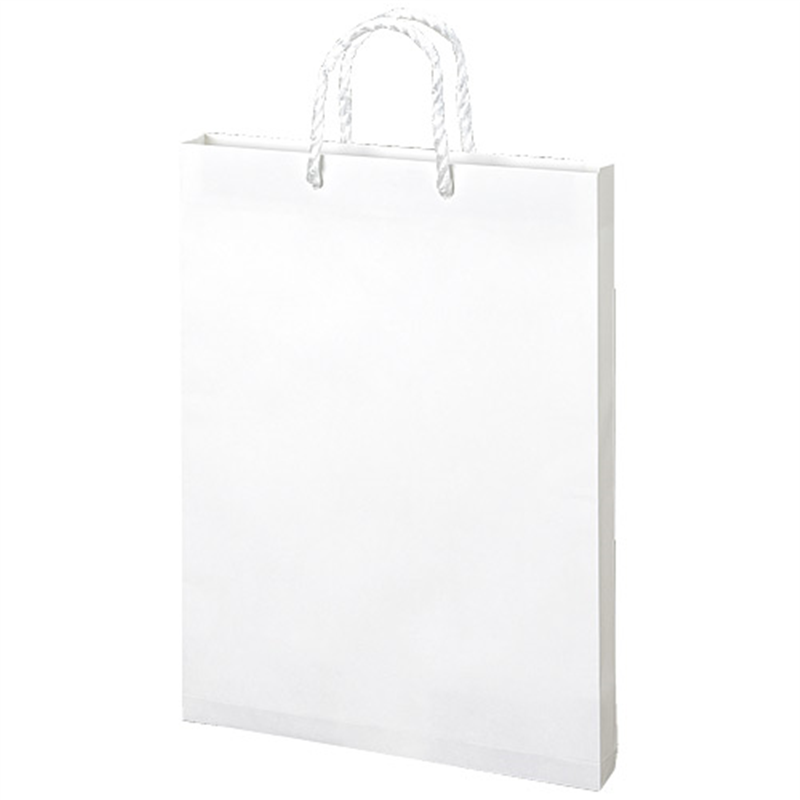 うずまき 額縁手提袋 ベ586 白 B4 10枚 1個(ご注文単位1個)【直送品】