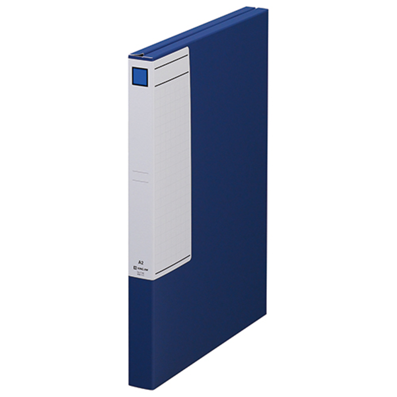 キングジム 図面ファイルGS 1182 厚型 A2 青 1個（ご注文単位1個）【直送品】