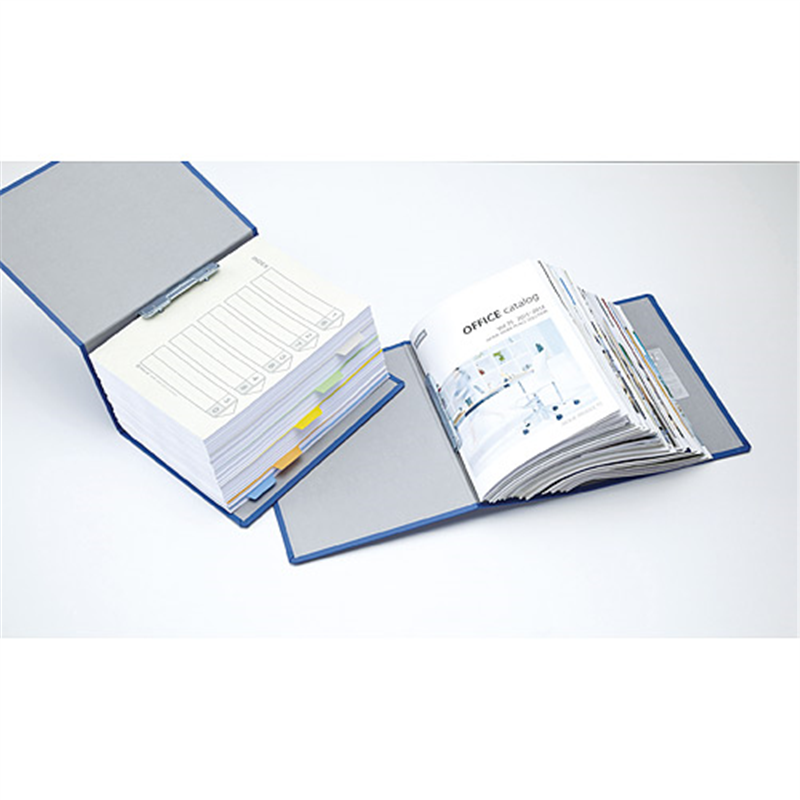 キングジム スーパードッチファイル 3513 特厚130mm 青 1個（ご注文単位1個）【直送品】