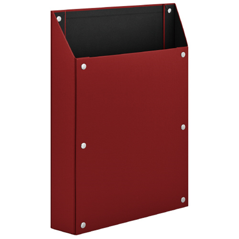 キングジム マグケース タテ 赤 4755-R 1個（ご注文単位1個）【直送品】