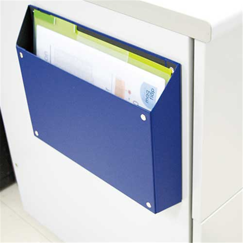 キングジム マグケース ヨコ 青 4785-B 1個(ご注文単位1個)【直送品】