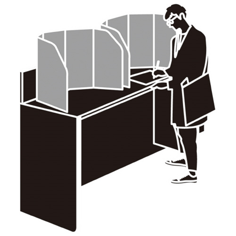 キングジム パーソナルパーティション 8020-LG 1個（ご注文単位1個）【直送品】