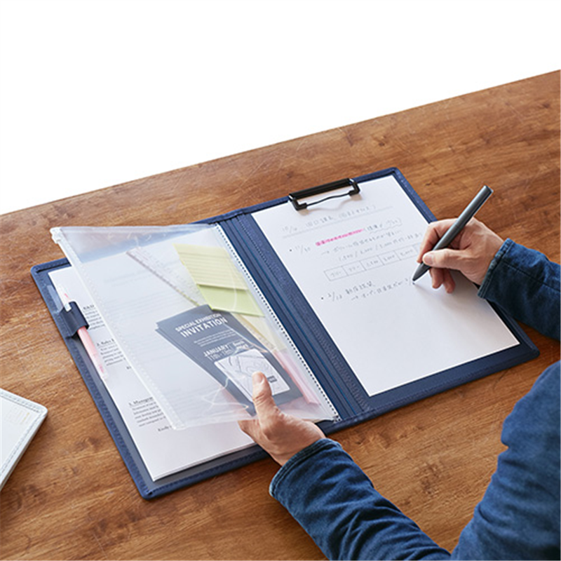 キングジム オールインクリップボード カバー付5995-B 1個（ご注文単位1個）【直送品】