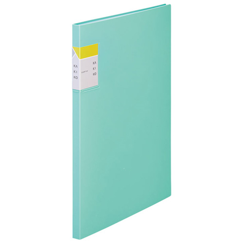 キングジム クリアファイルカキコA4S 20P 8632-MG 1個（ご注文単位1個）【直送品】