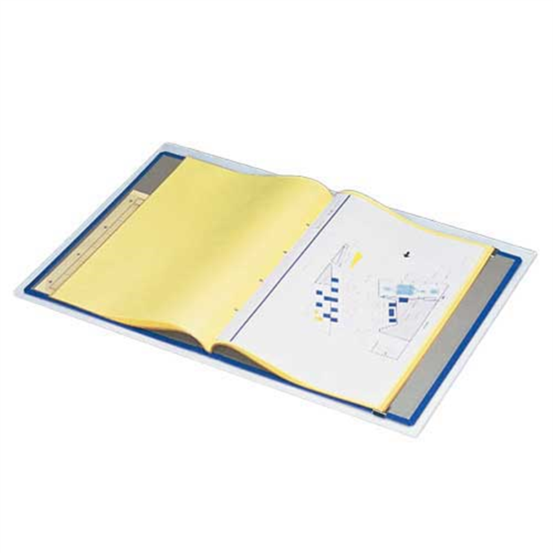 キングジム デラックス透明ポケット 105D A3S 4穴 10枚 1個(ご注文単位1個)【直送品】