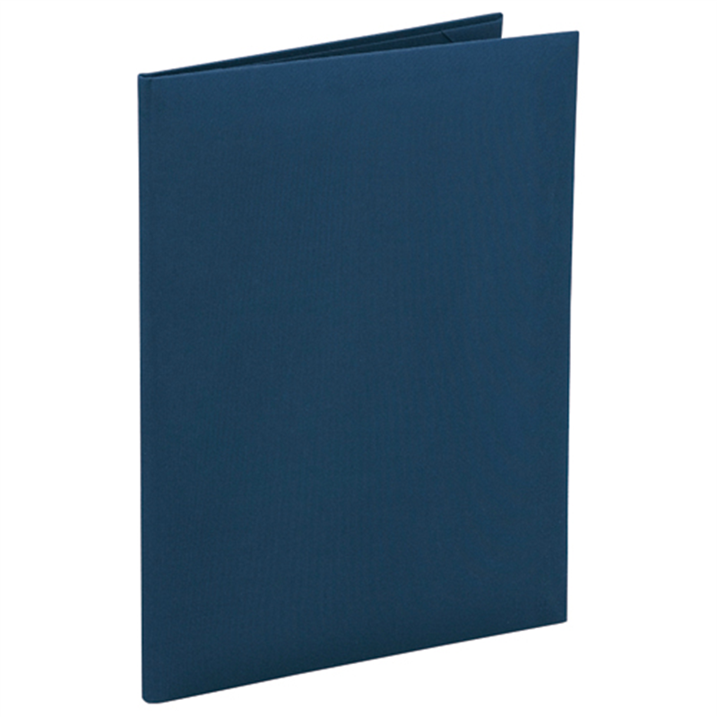 コレクト 調印証書ホルダー F-144 細布 A4 濃紺 1個（ご注文単位1個）【直送品】