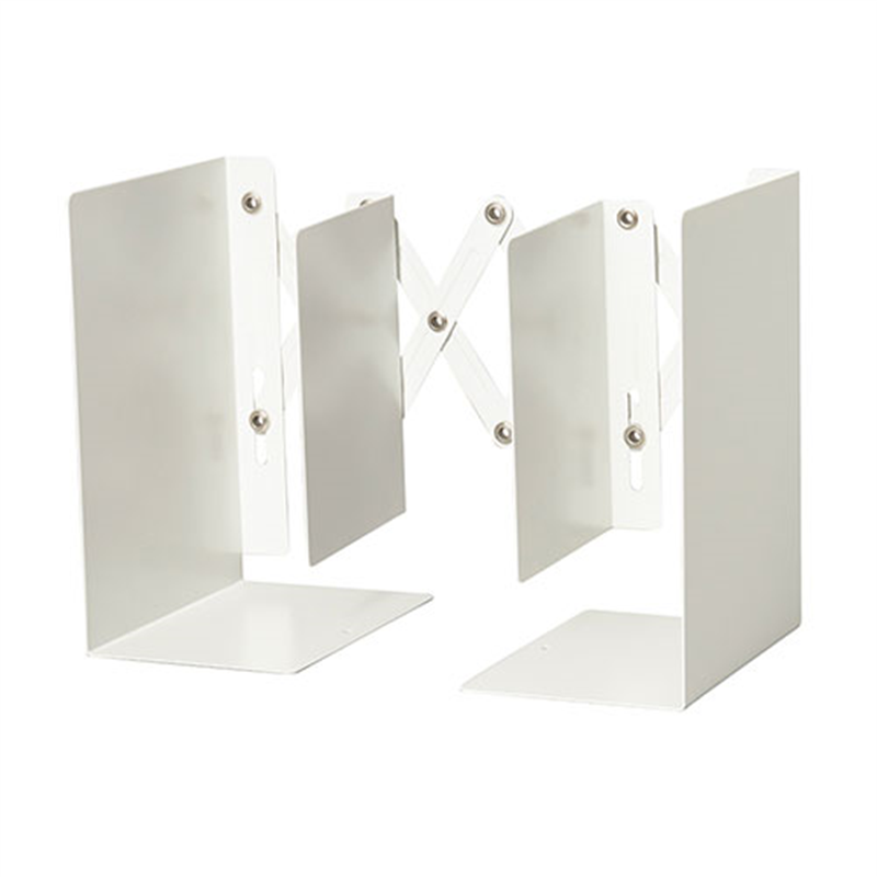 カール事務器 ブックエンド ALB-55-W ホワイト 1個（ご注文単位1個）【直送品】