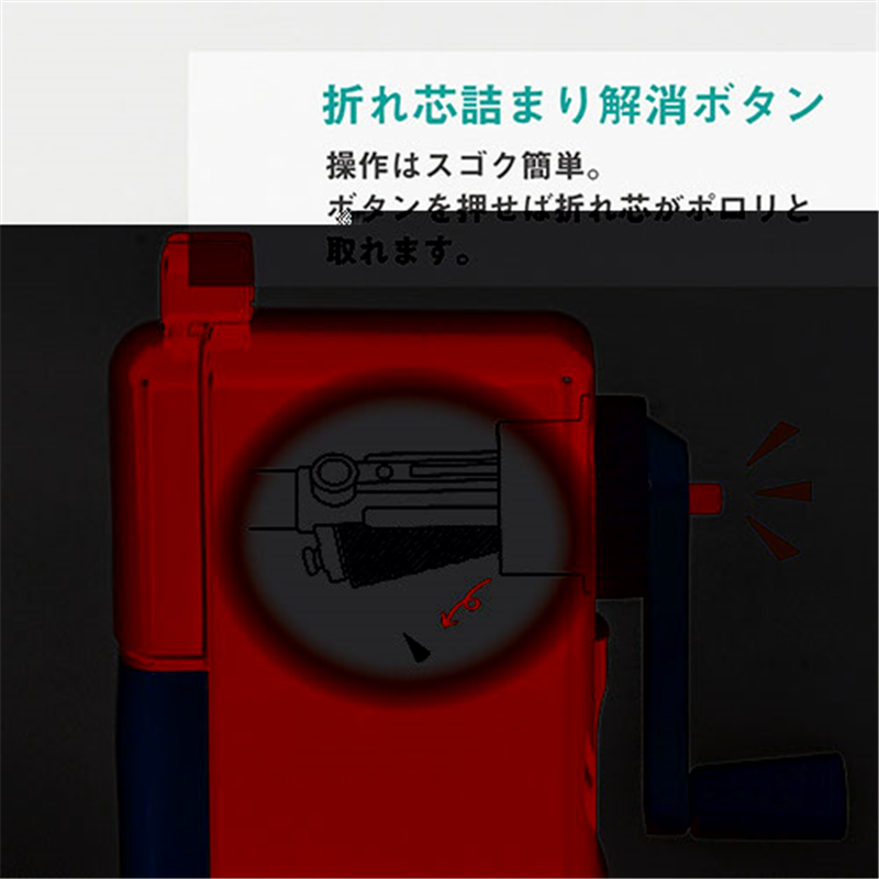 カール事務器 鉛筆削り CMS-300-R レッド 1個（ご注文単位1個）【直送品】