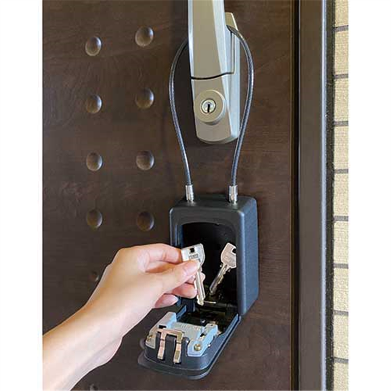 カール事務器 キーボックスワイヤータイプ CKB-S03-K 1個(ご注文単位1個)【直送品】