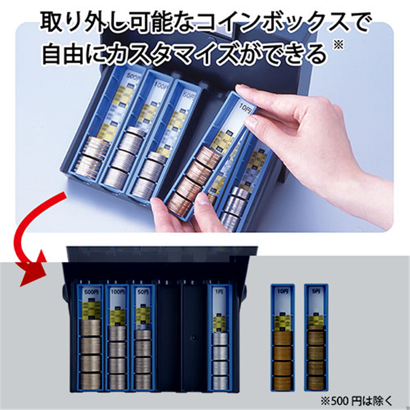 カール事務器 コインレジ MR-2010N 1個(ご注文単位1個)【直送品】