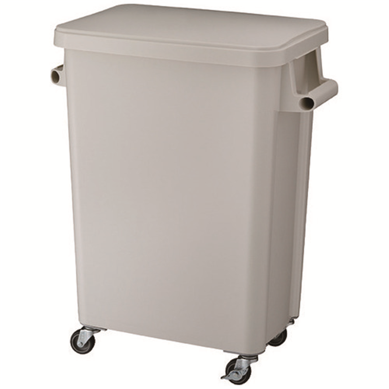 リス 厨房用キャスターペール70L グレー GGYK005 1個（ご注文単位1個）【直送品】