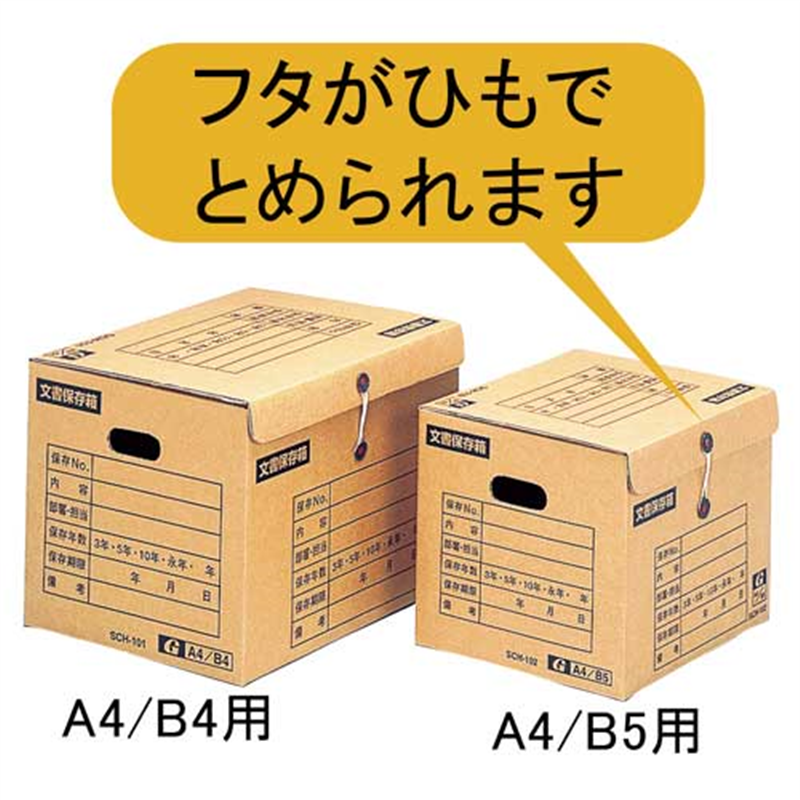 ゼネラル イージーストック文書保存箱 SCH102 1個(ご注文単位1個)【直送品】