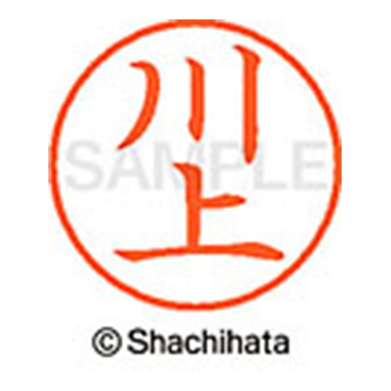 シヤチハタ ネーム9既製 XL-9 0808 川上 1個（ご注文単位1個）【直送品】