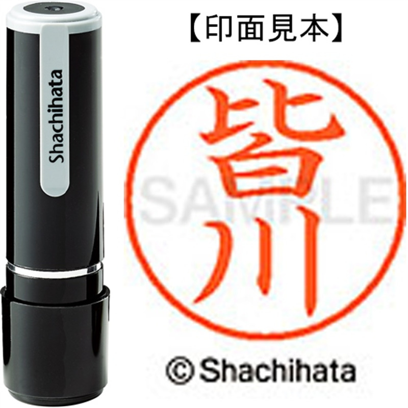 シヤチハタ ネーム9既製 XL-9 2459 皆川 1個（ご注文単位1個）【直送品】