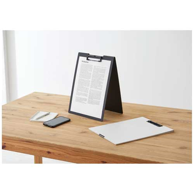 セキセイ クリップボードスタンド式FB-2126-70 A4 W 1個(ご注文単位1個)【直送品】