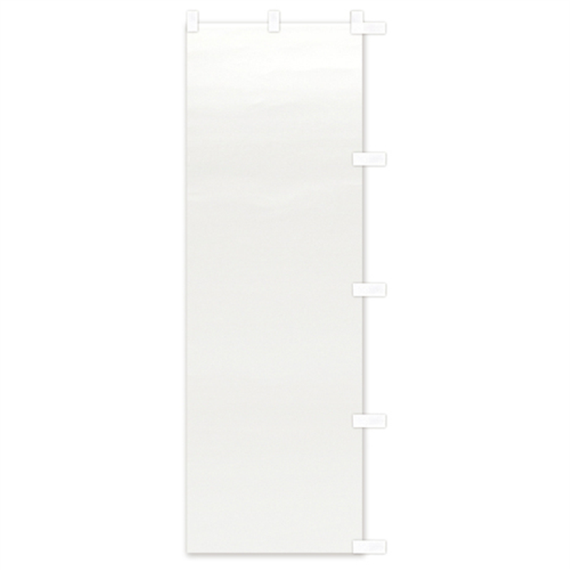 ササガワ 白無地 のぼり 40-7235 1個（ご注文単位1個）【直送品】