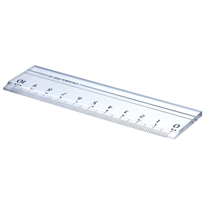 西敬 スモーク定規 RSR-10B 10cm 1個（ご注文単位1個）【直送品】