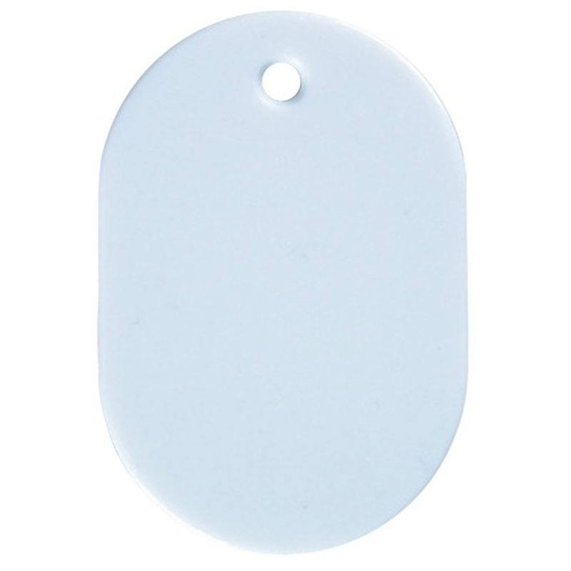 西敬 番号札 BN-L 大 無地 白 50枚入 1個（ご注文単位1個）【直送品】