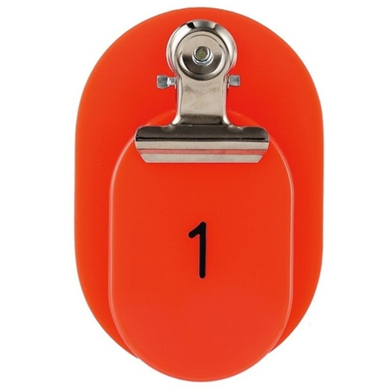 西敬 親子札 #7151 BO-1R 1?50(50組) 赤 1個(ご注文単位1個)【直送品】