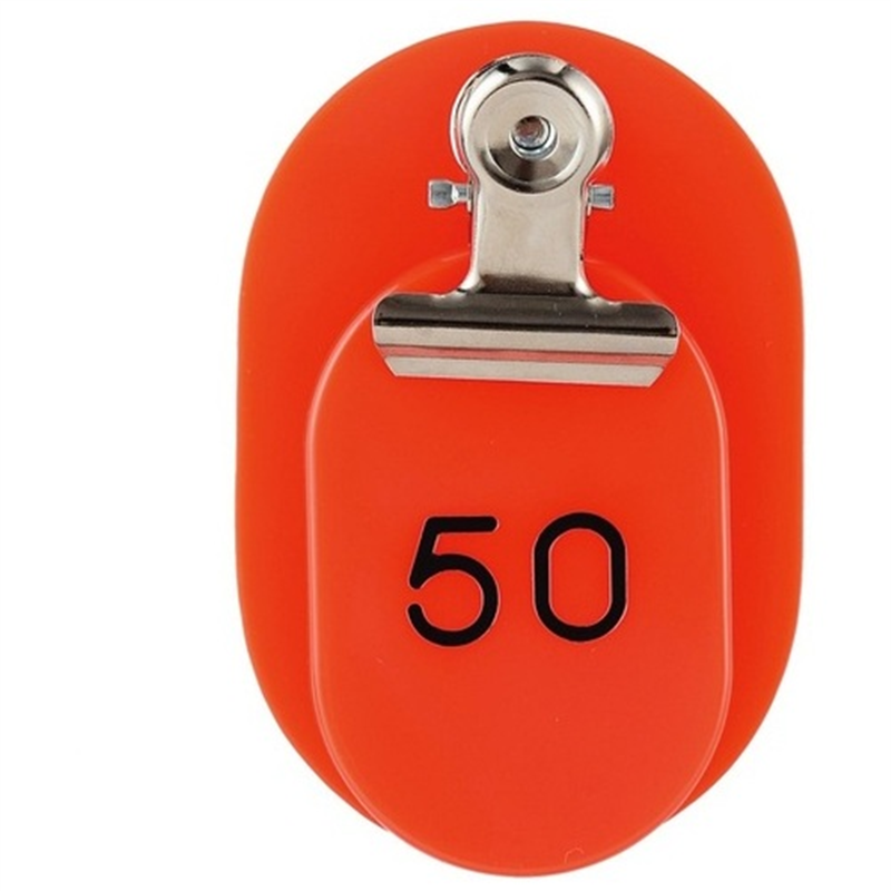 西敬 親子札 #7151 BO-1R 1?50(50組) 赤 1個（ご注文単位1個）【直送品】