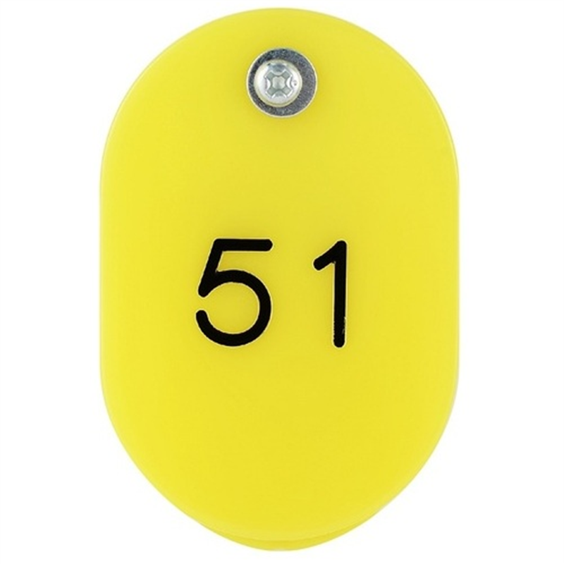 西敬 親子札 #7162 BO-51Y 51?100(50組) 黄 1個（ご注文単位1個）【直送品】