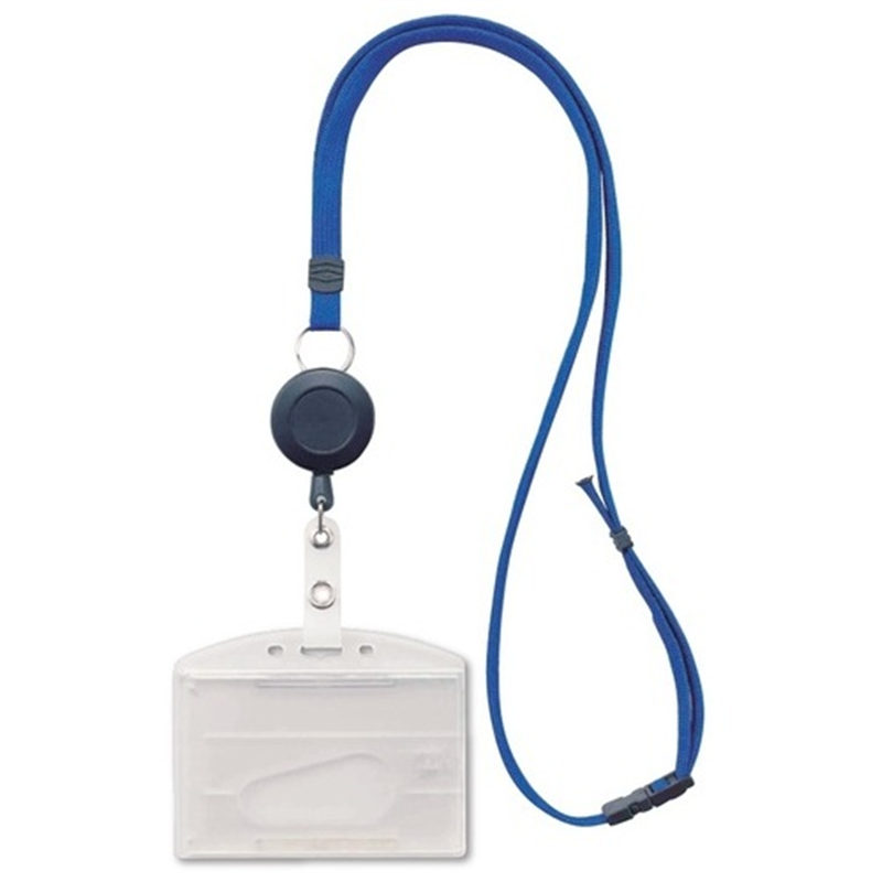 西敬 リールクリップ名札ID用 MLE-R346B 青 1個（ご注文単位1個）【直送品】