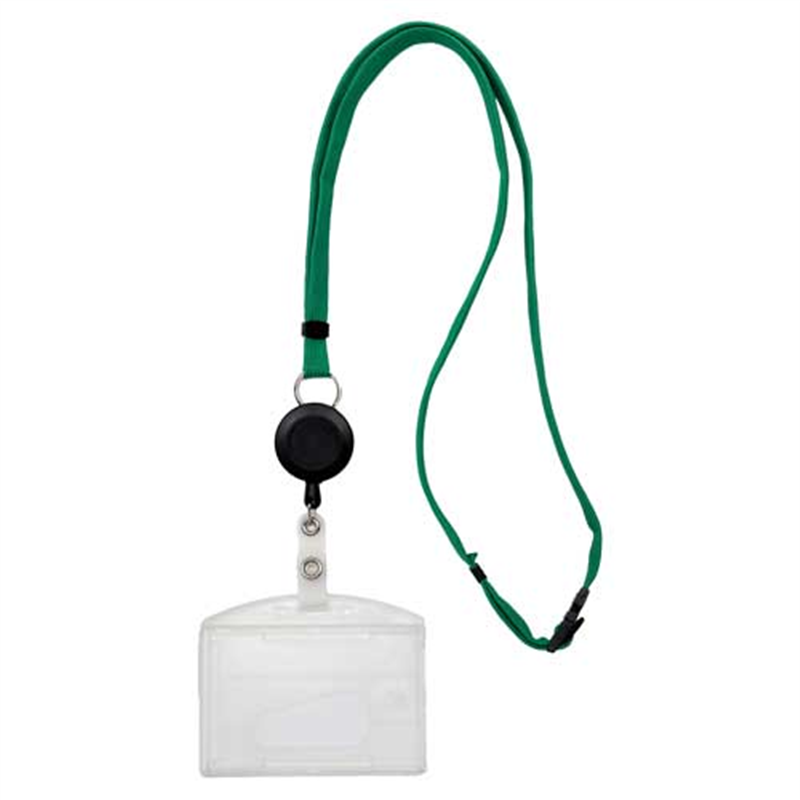 西敬 リールクリップ名札ID用 MLE-R346G 緑 1個（ご注文単位1個）【直送品】