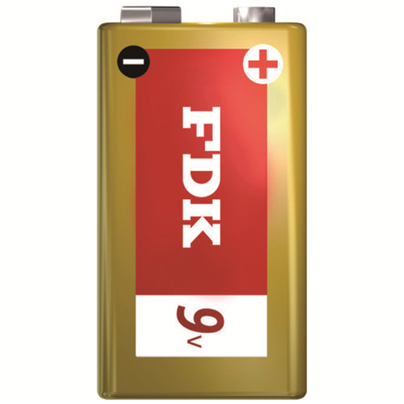 FDK FDKアルカリ乾電池 9V形 6LR61(S) 1本 1個（ご注文単位1個）【直送品】