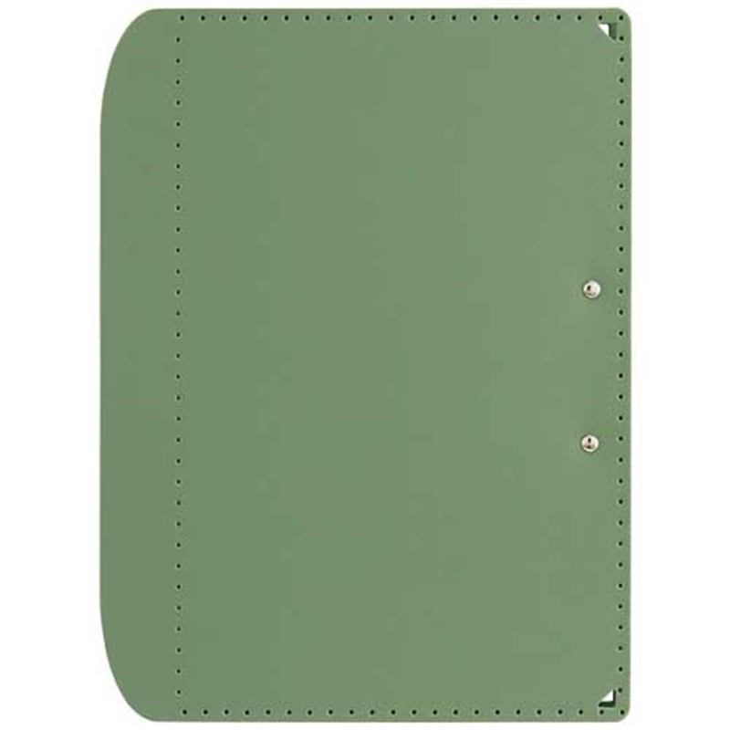 プラス おりたためるA3クリップボード+ カーキー 1個（ご注文単位1個）【直送品】