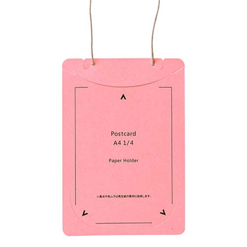 プラス オール紙製イベント名札 CT-E4ピンク 1個（ご注文単位1個）【直送品】