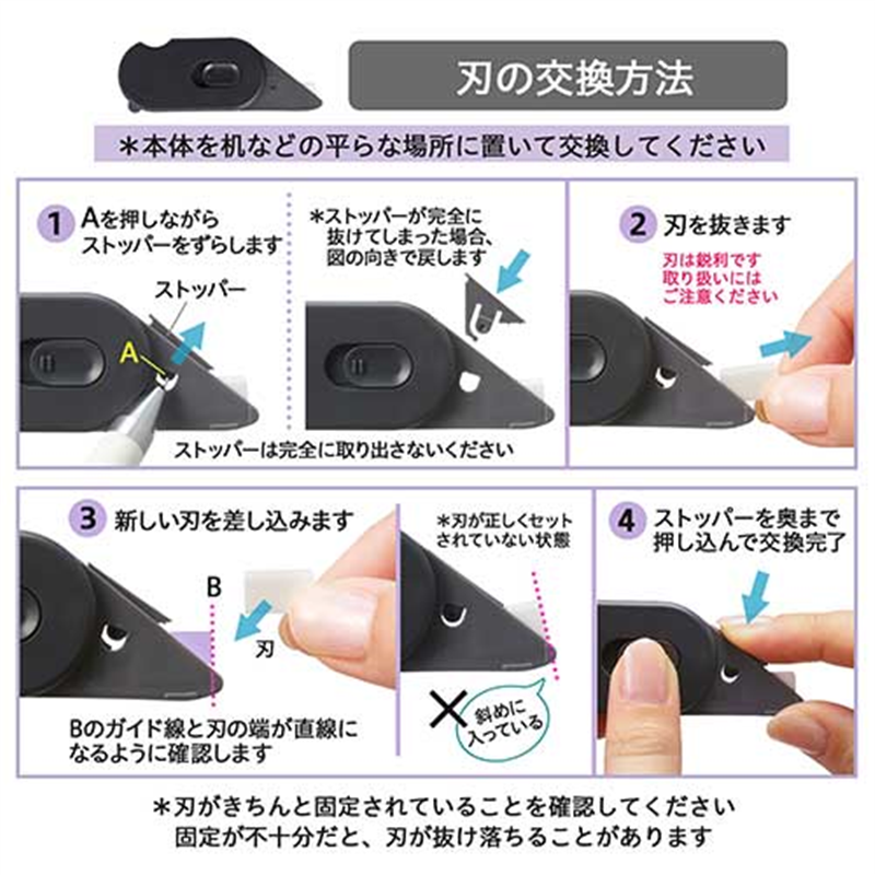 プラス 多機能ダンボールカッターアケトル替刃 1個(ご注文単位1個)【直送品】