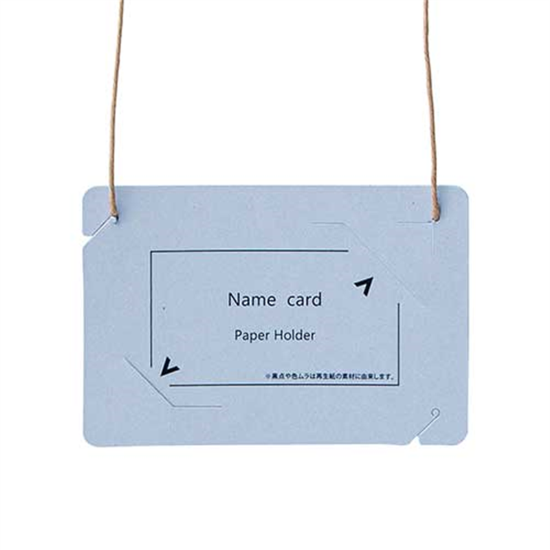 プラス オール紙製名札名刺サイズ CT-E5 Rブルー 1個（ご注文単位1個）【直送品】