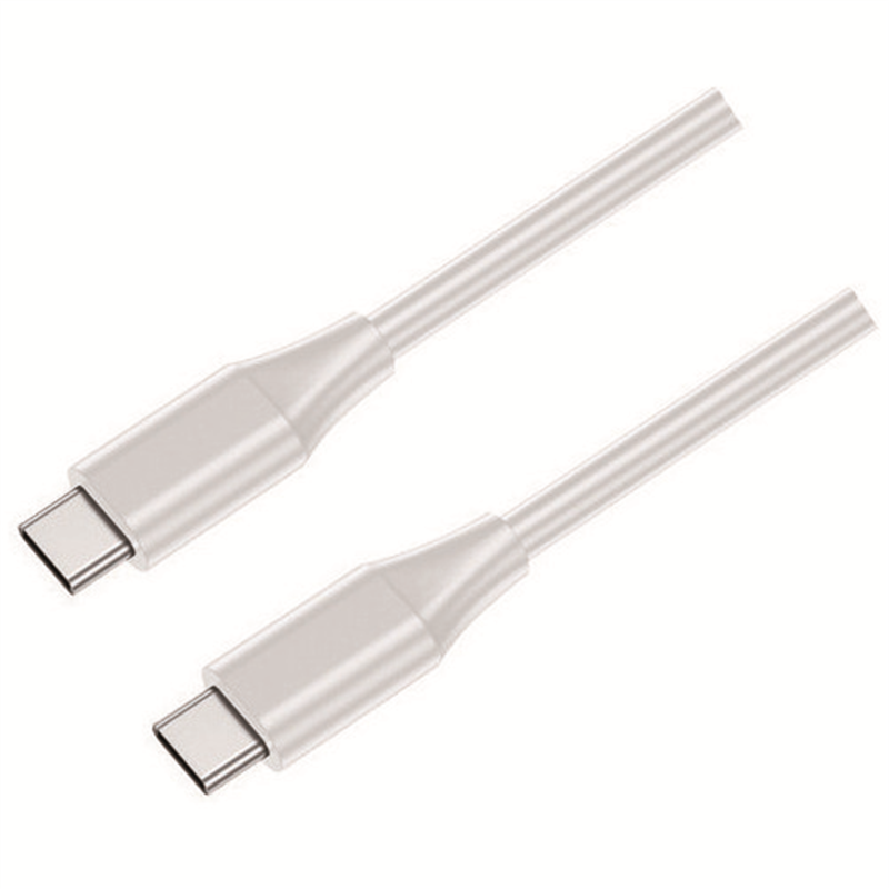 HIDISC USB2.0C-Cケーブル 1m HD-TCC100201WH 1個（ご注文単位1個）【直送品】