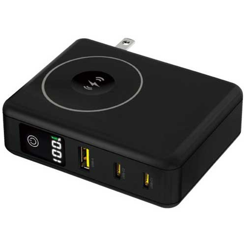 HIDISC PD65Wモバイルバッテリー 10000mAh 黒 1個(ご注文単位1個)【直送品】