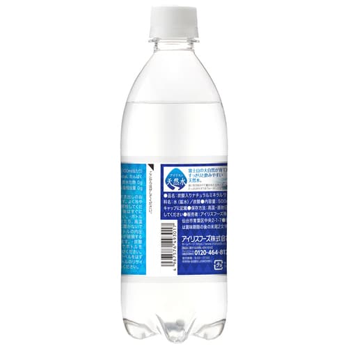 アイリスフーズ ※富士山の強炭酸水PET 500mL 24本/箱 ※軽(ご注文単位1箱)【直送品】