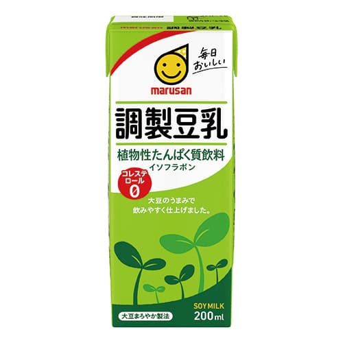 マルサンアイ ※調製豆乳 200mL 1本 ※軽 （ご注文単位1本）【直送品】